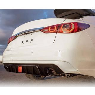 Difuzor zadního nárazníku V1 (pro Q50 Base/Sport 2018-2023) Infiniti Q50/Q60 2013–2024 fotografie 3