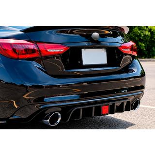 Difuzor zadního nárazníku V1 (pro Q50 Base/Sport 2018-2023) Infiniti Q50/Q60 2013–2024 fotografie 1