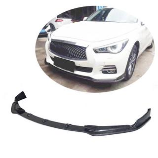 Karbonový přední lip spoiler Lip V1 (pro Q50 Base 2014-2017) Infiniti Q50/Q60 2013–2024 fotografie 1