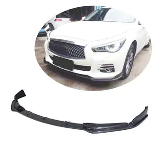Karbonový přední lip spoiler Lip V1 (pro Q50 Base 2014-2017) fotografie 1