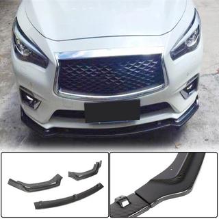 Karbonový přední lip Lip V2 (pro Q50 Base 2018-2023, karbon) Infiniti Q50/Q60 2013–2024 fotografie 1