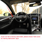 Infiniti Q50/Q60 2013–2024 Karbonové dekorační lišty do interiéru (pro Q50) fotografie 8