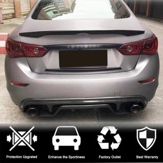 Difuzor zadního nárazníku V3 (pro Q50 Base/Sport 2014-2017, karbon) Infiniti Q50/Q60 2013–2024 fotografie 2