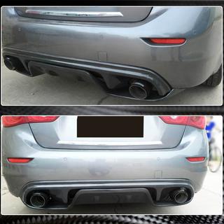 Difuzor zadního nárazníku V3 (pro Q50 Base/Sport 2014-2017, karbon) Infiniti Q50/Q60 2013–2024 fotografie 3