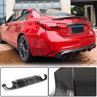 Difuzor zadního nárazníku V2 (pro Q50 Base/Sport 2018-2023, karbon) Infiniti Q50/Q60 2013–2024 fotografie 1