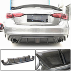 Infiniti Q50/Q60 2013–2024 Difuzor zadního nárazníku V3 (pro Q50 Base/Sport 2018-2023, karbon) fotografie 7