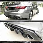 Infiniti Q50/Q60 2013–2024 Difuzor zadního nárazníku V4 (pro Q50 Base/Sport 2018-2023, karbon) fotografie 10