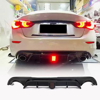 Difuzor zadního nárazníku V4 (pro Q50 Base/Sport 2014-2017, karbon) Infiniti Q50/Q60 2013–2024 fotografie 1