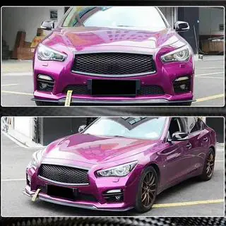 Karbonový lip na přední nárazník Lip V1 (pro Q50 Sport 2014-2017) fotografie 3