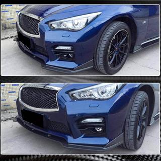 Karbonový lip na přední nárazník Lip V2 (pro Q50 Sport 2014-2017) Infiniti Q50/Q60 2013–2024 fotografie 3