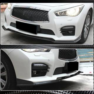Karbonový lip na přední nárazník Lip V2 (pro Q50 Sport 2014-2017) Infiniti Q50/Q60 2013–2024 fotografie 4