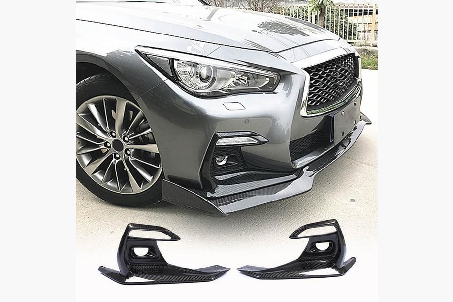 Infiniti Q50/Q60 2013–2024 Karbonové kryty mlhových světel (pro Q50 Sport 2018-2022) Image
