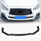 Infiniti Q50/Q60 2013–2024 Karbonový lip na přední nárazník Lip V1 (pro Q50 Sport 2018-2022, karbon) fotografie 1
