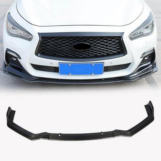 Karbonový lip na přední nárazník Lip V1 (pro Q50 Sport 2018-2022, karbon) Infiniti Q50/Q60 2013–2024 fotografie 1