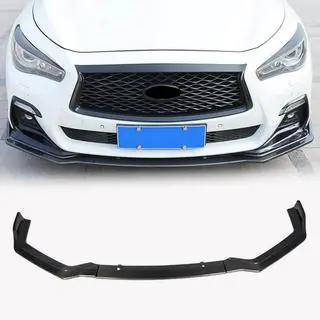 Karbonový lip na přední nárazník Lip V1 (pro Q50 Sport 2018-2022, karbon) fotografie 1