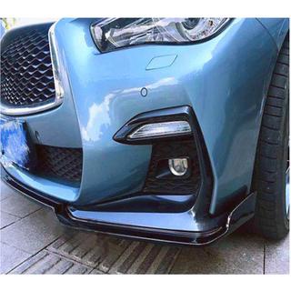 Karbonový lip na přední nárazník Lip V1 (pro Q50 Sport 2018-2022, karbon) Infiniti Q50/Q60 2013–2024 fotografie 4