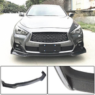 Infiniti Q50/Q60 2013–2024 Karbonový nástavec předního nárazníku Lip V2 (pro Q50 Sport 2018-2022) fotografie 2