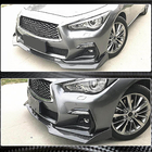 Infiniti Q50/Q60 2013–2024 Karbonový nástavec předního nárazníku Lip V2 (pro Q50 Sport 2018-2022) fotografie 4