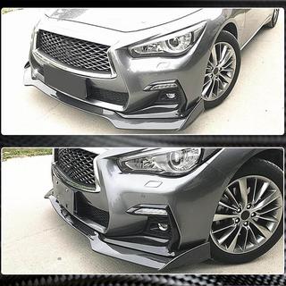 Karbonový nástavec předního nárazníku Lip V2 (pro Q50 Sport 2018-2022) Infiniti Q50/Q60 2013–2024 fotografie 4