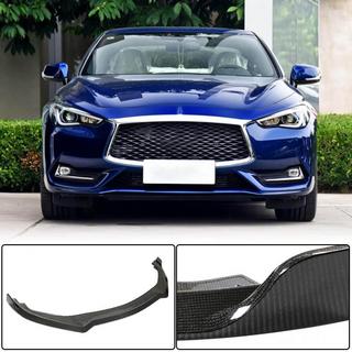 Karbonový nástavec předního nárazníku Lip V1 (pro Q60 2016-2022, karbon) Infiniti Q50/Q60 2013–2024 fotografie 1