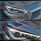 Infiniti Q50/Q60 2013–2024 Řasy na světlomety (pro Q60 2016-2022, karbon) fotografie 5