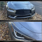 Infiniti Q50/Q60 2013–2024 Řasy na světlomety (pro Q60 2016-2022, karbon) fotografie 6