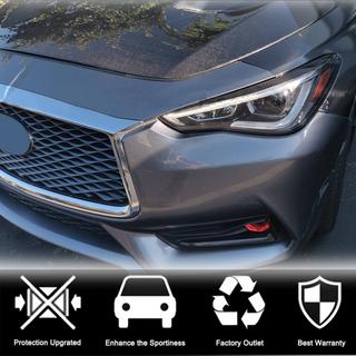 Řasy na světlomety (pro Q60 2016-2022, karbon) Infiniti Q50/Q60 2013–2024 fotografie 4