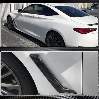 Karbonové nástavce na přední blatníky (pro Q60 2016-2022) fotografie 4