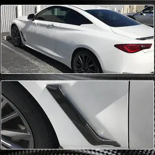 Karbonové nástavce na přední blatníky (pro Q60 2016-2022) fotografie 4