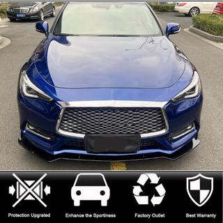 Karbonový přední lip na nárazník Lip V2 (pro Q60 2016-2022, karbon) Infiniti Q50/Q60 2013–2024 fotografie 2