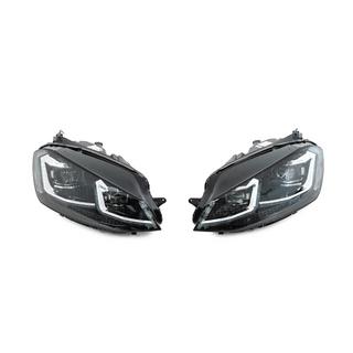 Přední světlomety s moduly Silver FullLed Style (2012-2017, sada 2 ks) Volkswagen Golf 7/E-Golf 2012–2020 fotografie 1