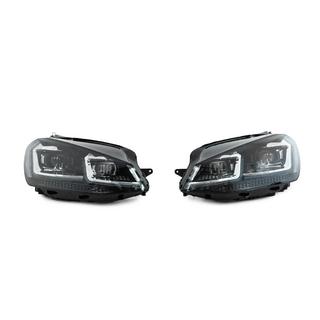 Přední světlomety s moduly Silver FullLed Style (2012-2017, sada 2 ks) Volkswagen Golf 7/E-Golf 2012–2020 fotografie 2