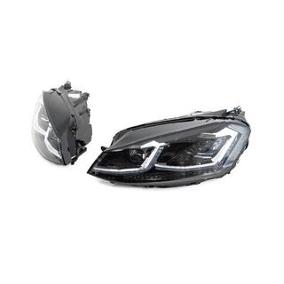 Přední světlomety s moduly Silver FullLed Style (2012-2017, sada 2 ks) Volkswagen Golf 7/E-Golf 2012–2020 fotografie 4