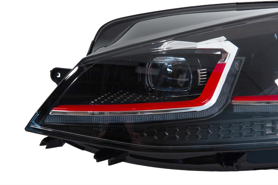 Volkswagen Golf 7/E-Golf 2012–2020 Přední světlomety Red (2017-2020, 2 ks) Fotografie 8