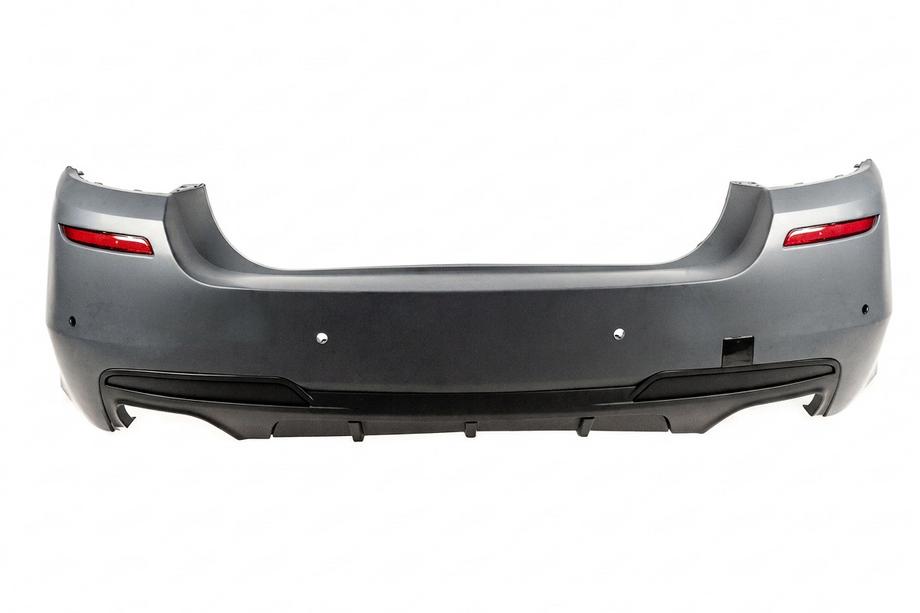 BMW řada 5 F10/F11 2010–2016 Zadní nárazník s difuzorem M-Performance (pro F10, pro oboustranný dvojitý výfuk) Image