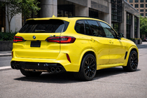 BMW X5 G05 2019–2026 Zadní nárazník s difuzorem ve stylu X5M F95 fotografie 2