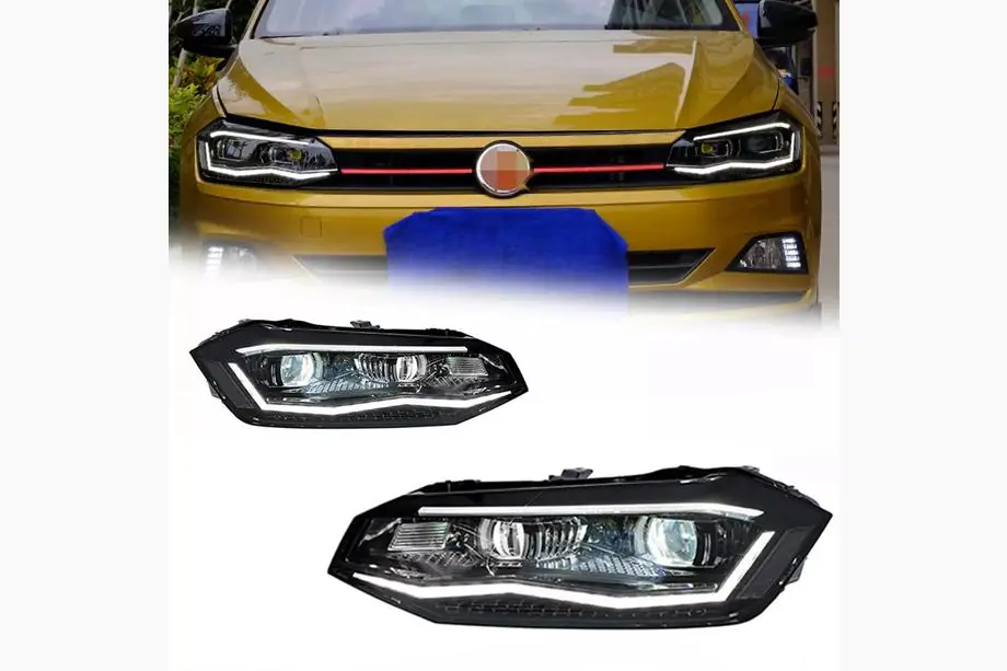 Volkswagen Polo 2017– Přední světlomety Silver (2 ks) Image