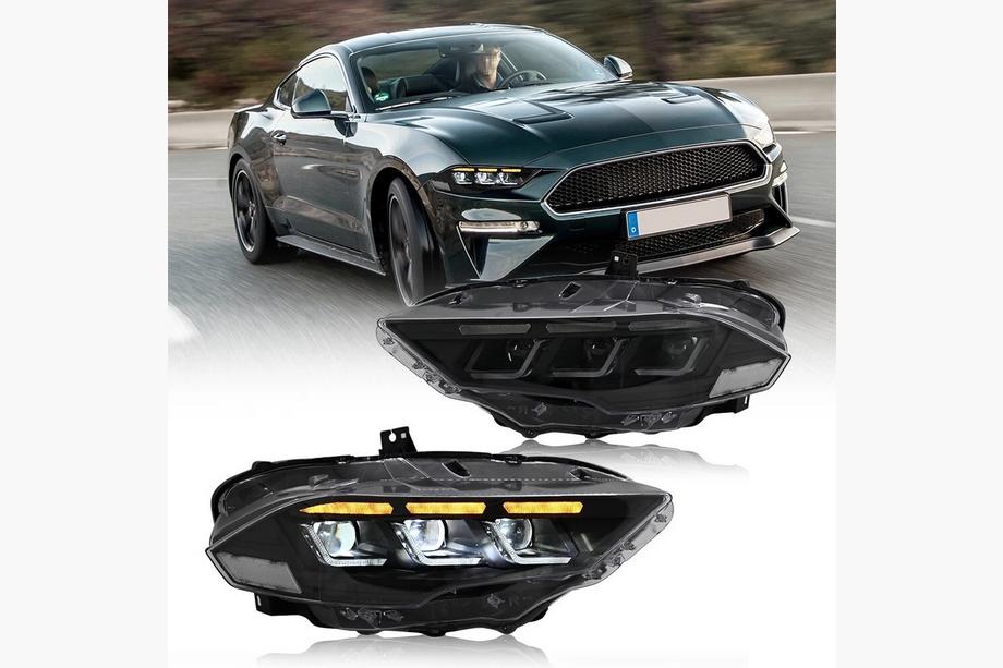 Ford Mustang 2015–2023 Přední světlomety Full LED (2018-2023, 2 ks) Image