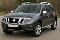 Nissan Terrano 2014– Chromové kryty zrcátek V1 (2 ks, ABS) fotografie 1