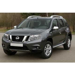 Chromové kryty zrcátek V1 (2 ks, ABS) Nissan Terrano 2014– fotografie 1