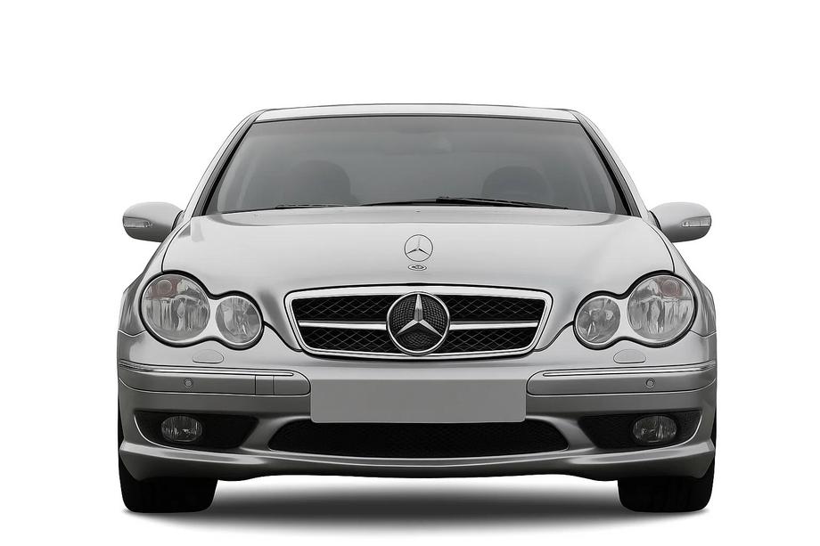 Mercedes C-Class W203 2000–2007 Přední maska chladiče AMG Image