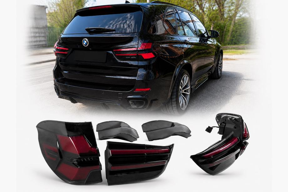 BMW X5 F15 2013–2018 Zadní světla ve stylu G05 (2 ks) Image
