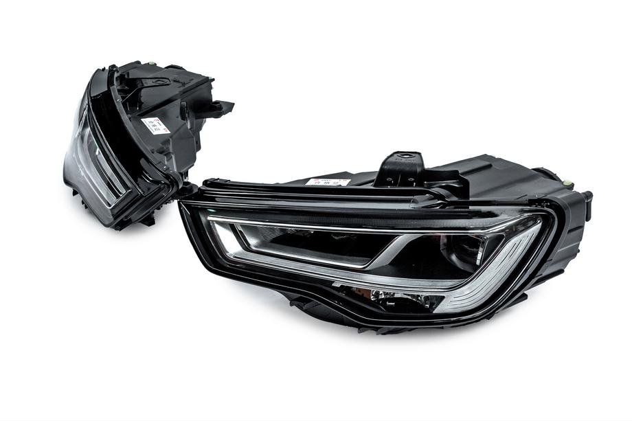 Audi A3 2012–2020 Přední světlomety Full LED (pro HALOGEN, 2012-2016, 2 ks) Fotografie 3