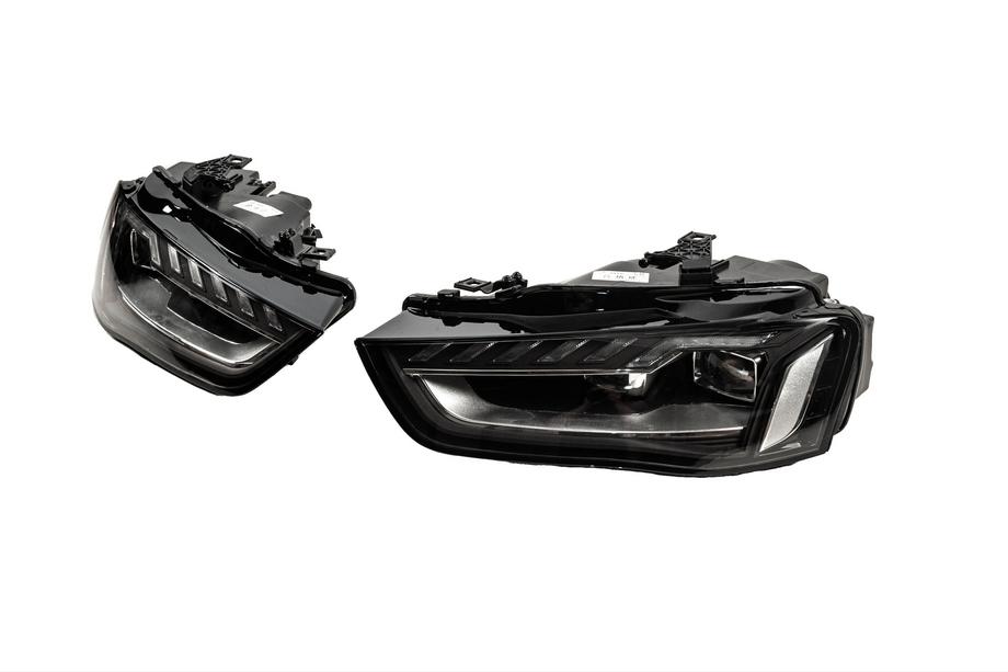Audi A4 B8 2007–2015 Přední světlomety s jednotkami Full LED (2012-2015, Halogen to LED, 2 ks) Fotografie 2