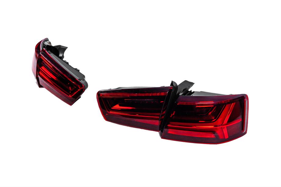 Audi A6 C7 2011–2018 Zadní LED světla LOW-Profile (2014-2018, 2 ks) Fotografie 3