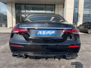 Mercedes E-class W213 2016–2023 Zadní difuzor s koncovkami výfuku Silver (pro Base, design E63 2020-2024) fotografie 1