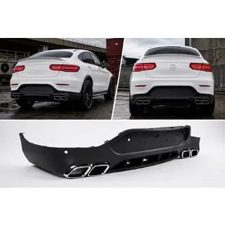 Zadní difuzor s výfukovými koncovkami Silver (design AMG63) fotografie 1