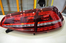 Volkswagen Golf 7/E-Golf 2012–2020 Zadní LED světla se sekvenčními směrovkami (2012-2017, 2 ks) fotografie 1