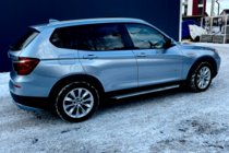 BMW X3 F25 2011–2018 Originální boční prahy V1 (2 ks, hliník) fotografie 5