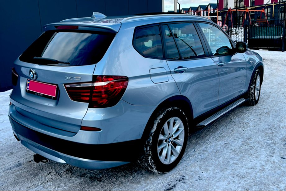 BMW X3 F25 2011–2018 Originální boční prahy V1 (2 ks, hliník) Fotografie 7
